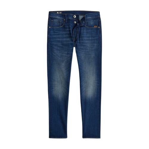 G-STAR Men's 3301 Slim Jeans, Blue (Vintage Sakarya 51001-E106-H703