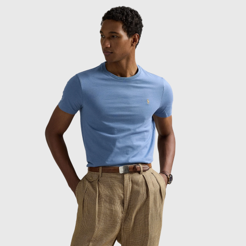 Polo Ralph Lauren Custom Slim Fit Jersey Crewneck T-Shirt