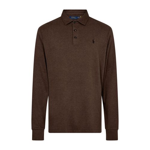Polo Collar Long-Sleeved Tops_BDHL6474 main image 0