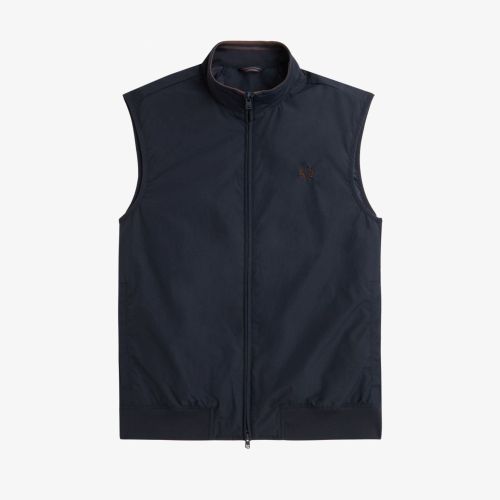 Fred Perry Regular Fit Brentham Gilet | Black-J8500-102-Navy-608