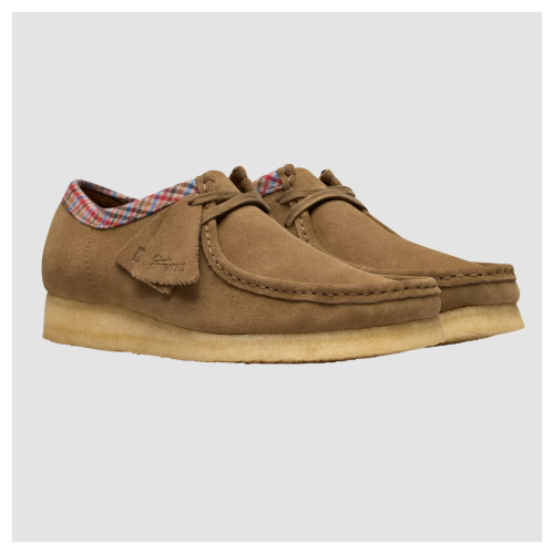 Clarks Original Wallabee | Dark Taupe Combination - 26182768