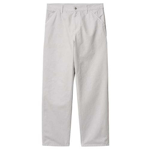 Carhartt WIP Single Knee Mens Pants | Silver - I031499
