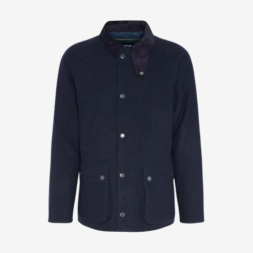 Barbour Bedale Wool Men's Jacket | Navy-MWO0283NY73-Charcoal-CH53