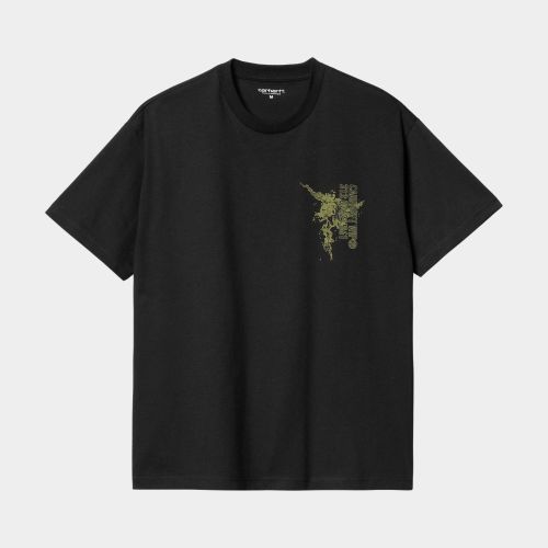 Carhartt WIP Coordinate 02 Men's T-Shirt | Black-I034012-89