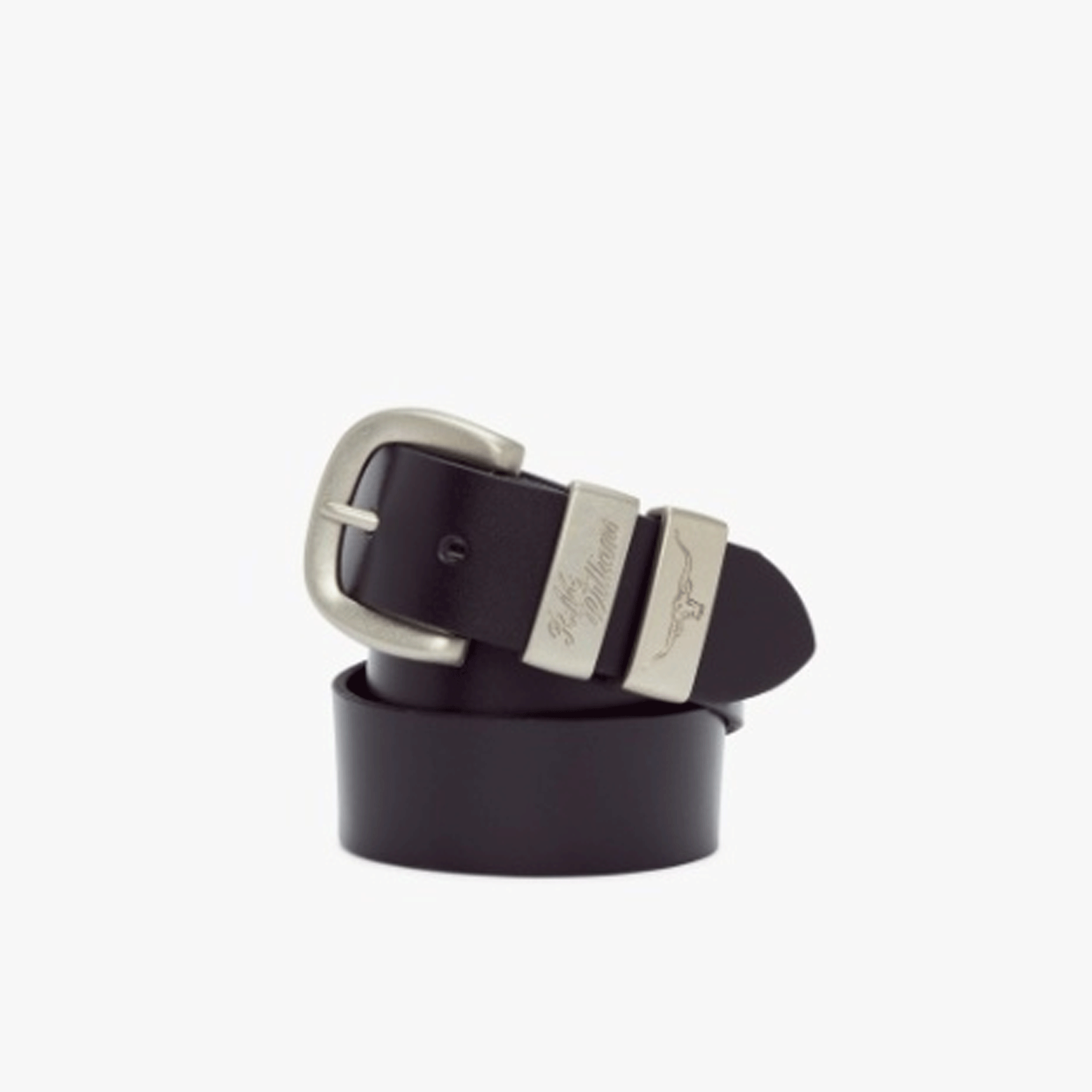 R.M. Williams 1 1/2 inch 3 Piece Solid Hide Belt | Black or Tan -CB439