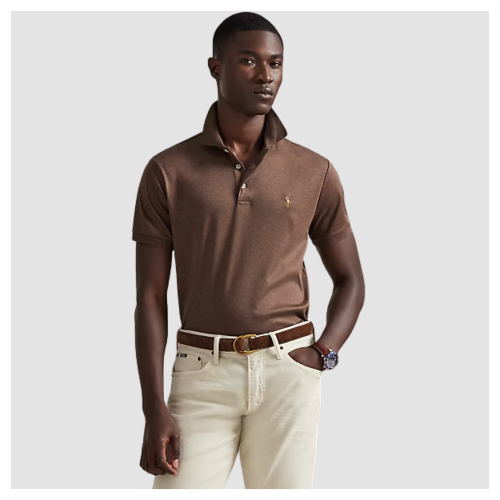 Polo Ralph Lauren Men's Polo Shirt - Brown | Kular Fashion