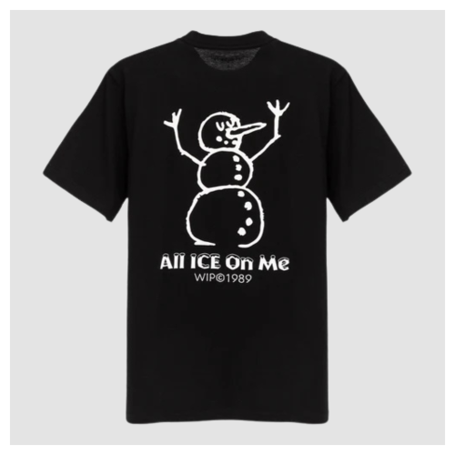 Carhartt WIP Men's Ice T-Shirt | Black - ﻿﻿I034436_89_XX