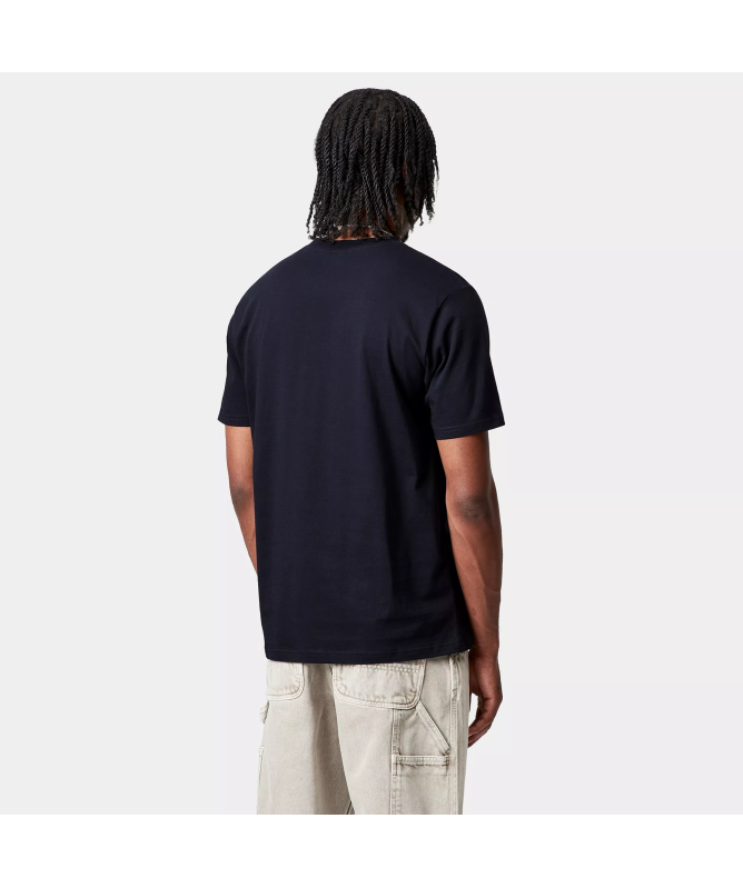 Carhartt WIP Solar Chrome Script T-Shirt | Black