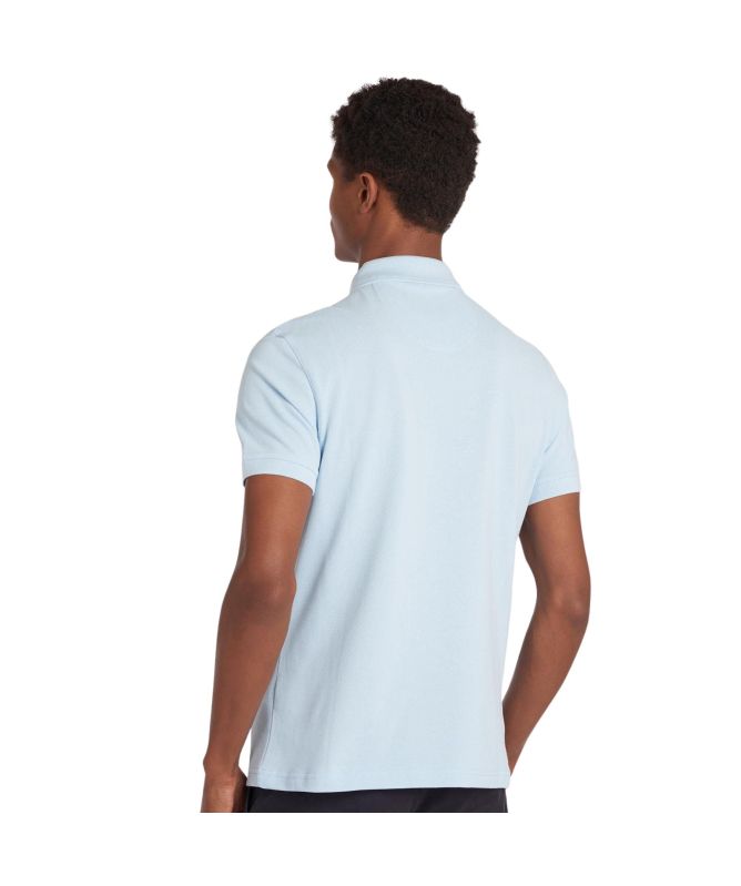 Tシャツ・カットソー Barbour SS24 REGULAR FIT POLO SHIRT (MML0358_BK31) Barbour バブアー BARBOUR 半袖ポロシャツ SPORTS POLO SHIRT