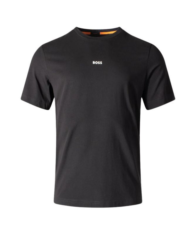 Tシャツ・カットソー BOSS Men T-shirt Black 50473278 001 BOSS Tchup T-Shirt - 50473278