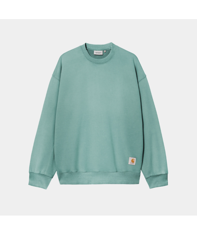 スウェット・トレーナー Carhartt Wip Hudson Sweatshirt In Daphne Colour Carhartt WIP Loose Fit Hudson Sweatshirt | Daphne