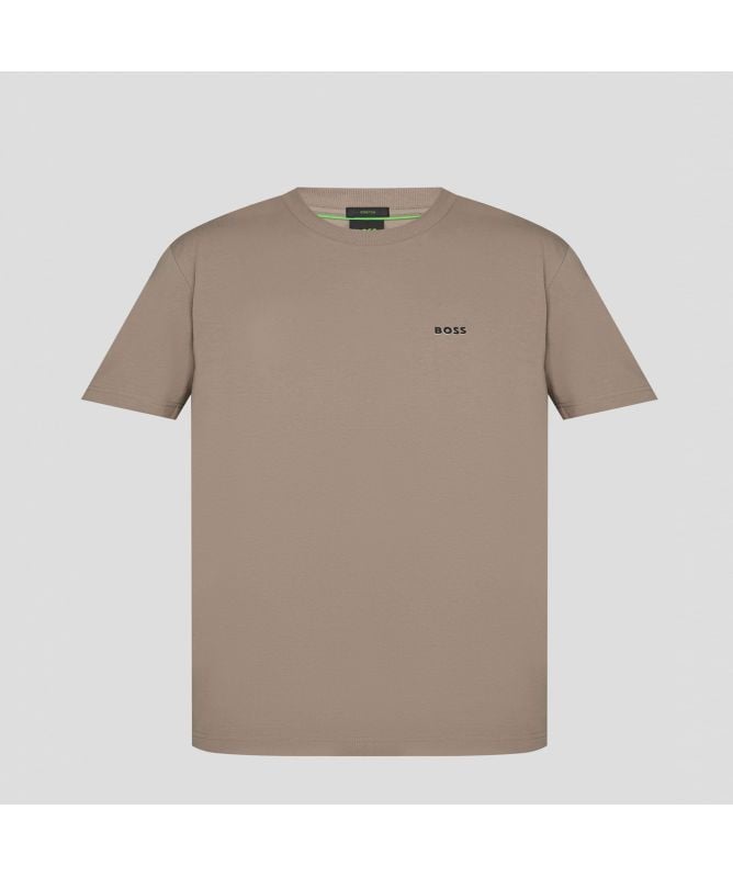 BOSS Regular-Fit Contrast Logo T-Shirt | Sky Blue-50506379