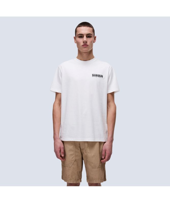 Napapijri Vignoni Back Print T-Shirt | Black-NP0A4ILX9411