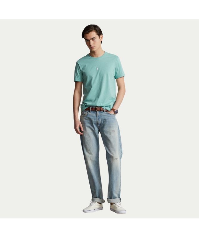 Polo Ralph Lauren Centre Chest Logo T-Shirt | green-710839046040