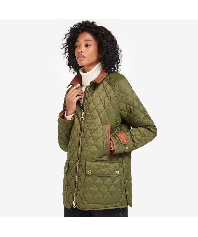 Barbour Kelham Quilted Jacket Olive