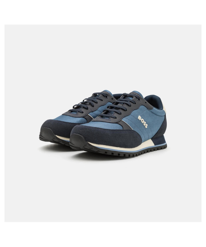 使いやすいデザイン☆【Hugo Boss】PARKOUR-L RUNN スニーカー BOSS Men's Parkour-L Runners | Navy or Grey PARKOUR-L_RUNN_NYMX