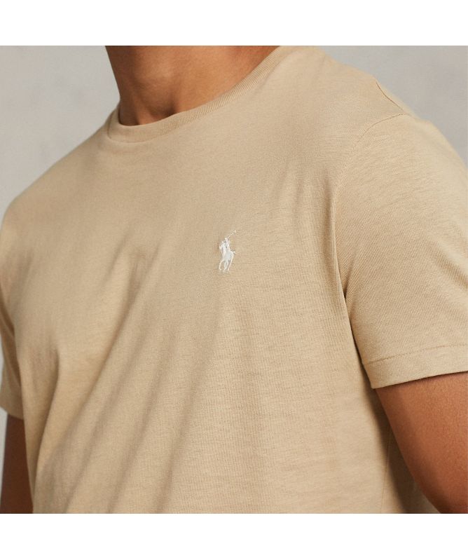 Tシャツ・カットソー Ralph Lauren SS25 CUSTOM S/S TEE (710671438 409) Polo Ralph Lauren Custom Slim Fit Jersey Crewneck T-Shirt