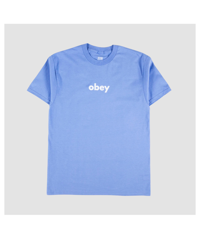 OBEY Men's Lower Case II T-Shirt | Violet, Black, Navy or