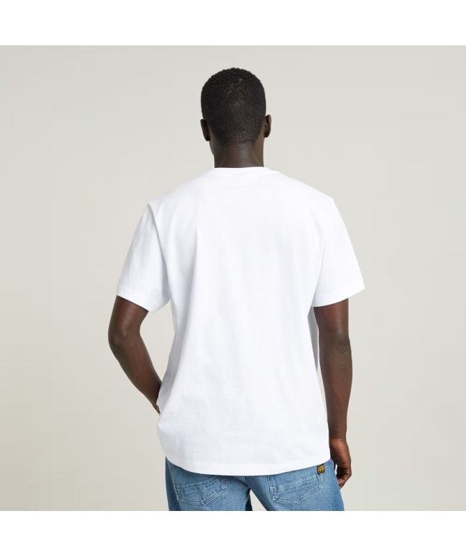 送料込★G-Star★Rhino Cartoon Loose 半袖Tシャツ Unisex Rhino Cartoon Loose T-Shirt | ホワイト | G-STAR® JP