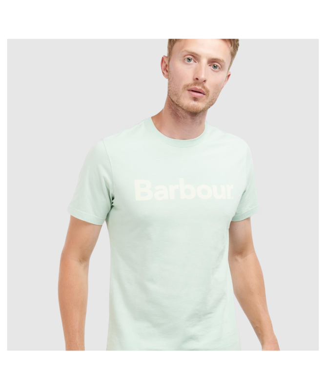 Tシャツ・カットソー Barbour ESSENTIAL LARGE LOGO TEE (44998) Barbour Essential Large Logo Tee | Garmentory
