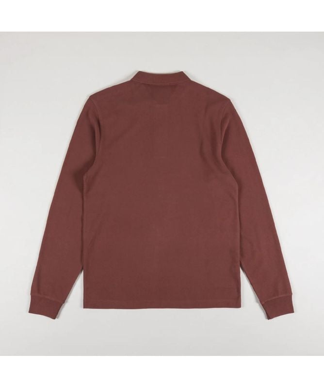 Tシャツ・カットソー FRED PERRY LONG SLEEVE PLAIN FRED PERRY SHIRT (M6006 670) M6006 - Ivy / Black | The Fred Perry Shirt | Men's Short