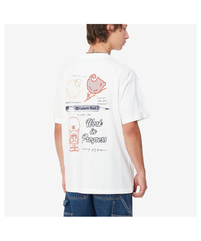 【Carhartt】S/S ARCHIVO T-SHIRT R5511 Carhartt WIP Archivo T-Shirt | Black, Grey, White
