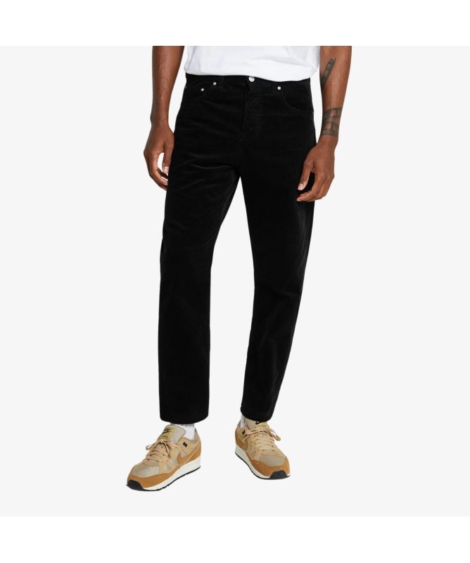 Carhartt WIP Newel Relaxed Tapered Fit Pant | Black-I027232-89 -kular  fashion