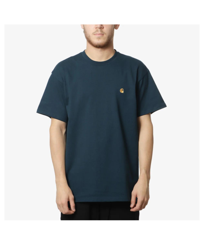 Carhartt WIP Chase Tee | Green I026391 ﻿642 or Teal