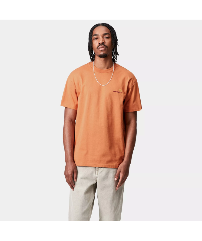 Carhartt WIP American Script T-Shirt | (I029956) Blue-976