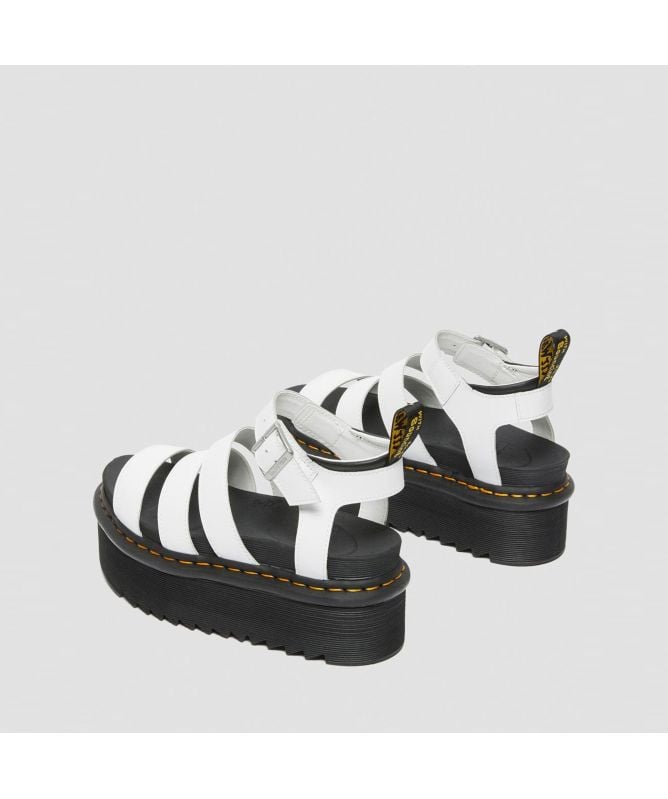 Dr. Martens Blaire Quad Hydro Leather Platform Sandals