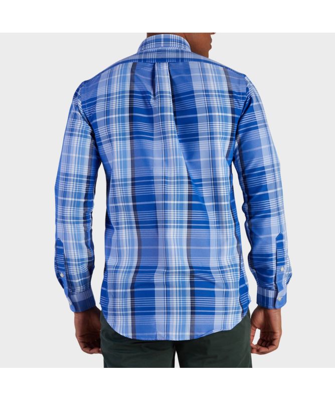Polo Ralph Lauren Custom Fit Check Pattern Shirt | tan