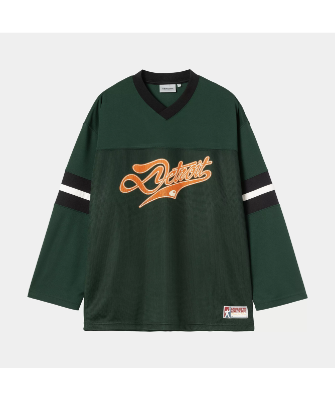 CARHARTT WIP| (L/S Detroit Mesh T-Shirt (I034620 3A0XX) Carhartt WIP Detroit Mesh T-Shirt | Black - I034620-3A0