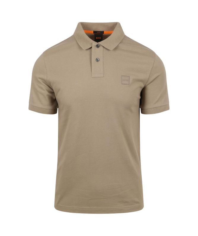 Tシャツ・カットソー Hugo Boss SS25 'Passenger' polo shirt (50507803 404) HUGO BOSS PASSENGER POLO TOP BURGUNDY 50472668-604 - Benson66