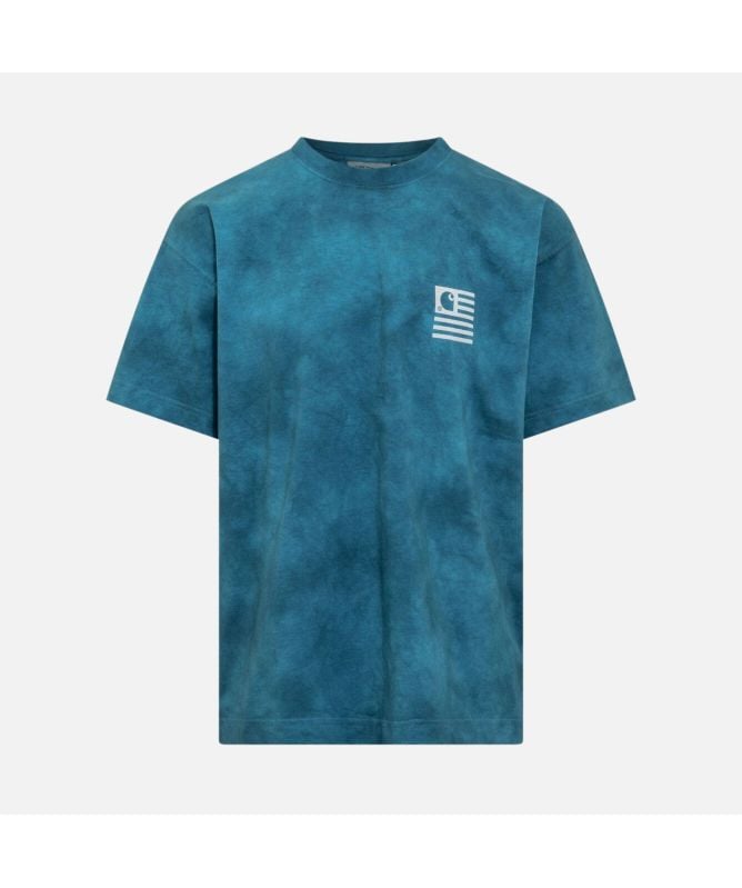 Carhartt WIP Chromo Relaxed Fit T-Shirt | Blue-I031379-1F7