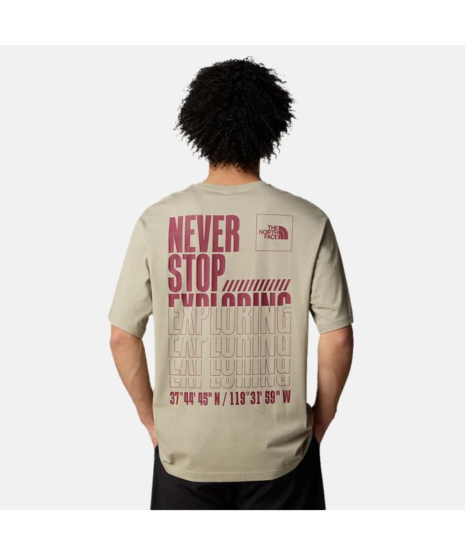 The North Face Coordinates Men's T-Shirt | Grey-NF0A89DA1I4