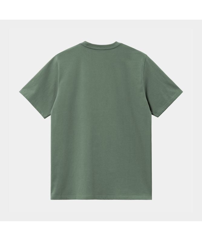 Tシャツ・カットソー CARHARTT WIP Men T-shirt Green I030434 2M2XX T-shirt with pocket CARHARTT WIP Men Tg. XL I030434 2M2XX