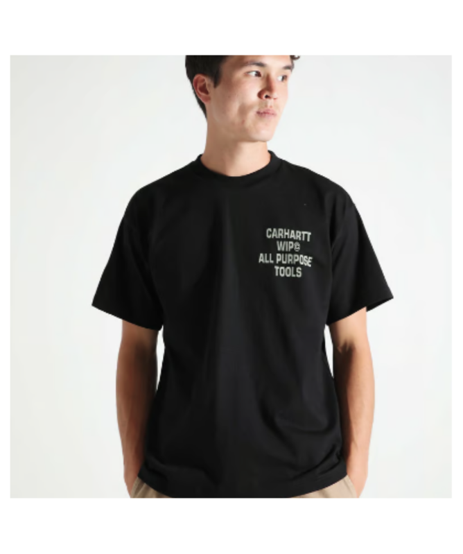 Carhartt WIP Men's Cross Screw T-Shirt | Black