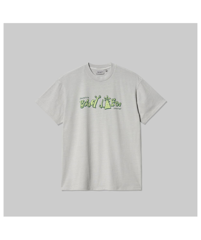 さらに100円引き◆CARHARTT◆S/S CARHARTT WIP LIFE T-SHIRT Carhartt WIP Life T-Shirt | Beige, Blue or Silver-I033170
