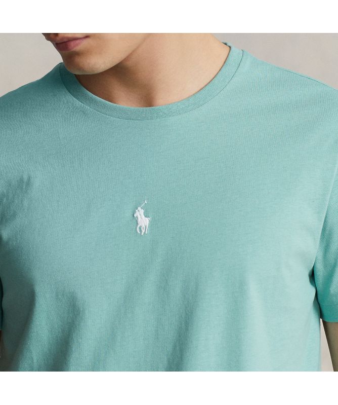 Polo Ralph Lauren Centre Chest Logo T-Shirt | green-710839046040