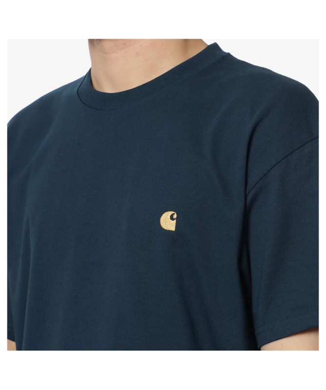 Carhartt WIP Chase Tee | Green I026391 ﻿642 or Teal