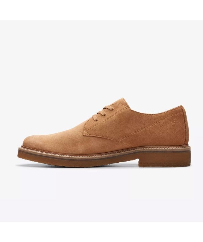 clarkdale hill dark tan leather