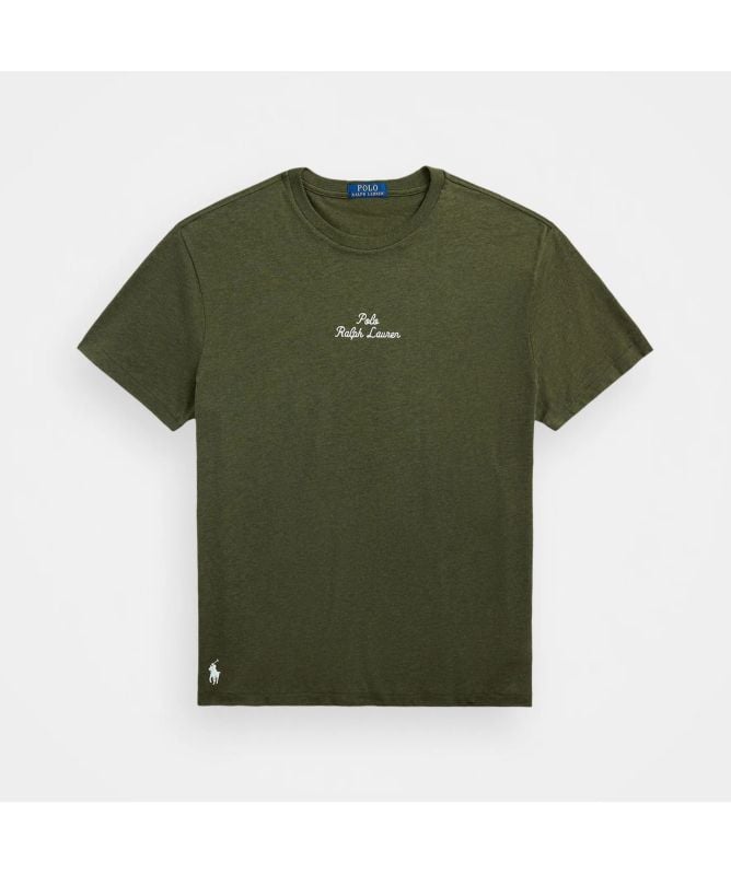 【送料&関税込】Polo Ralph Lauren Chest Logo Regular T-shirt Polo Ralph Lauren Centre Chest Logo Crew Neck T-Shirt