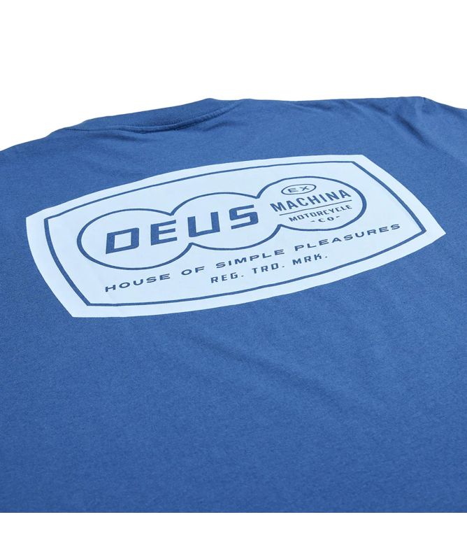 dues ex machina Splinter T-Shirts dusty-blue dmp241416a-dub