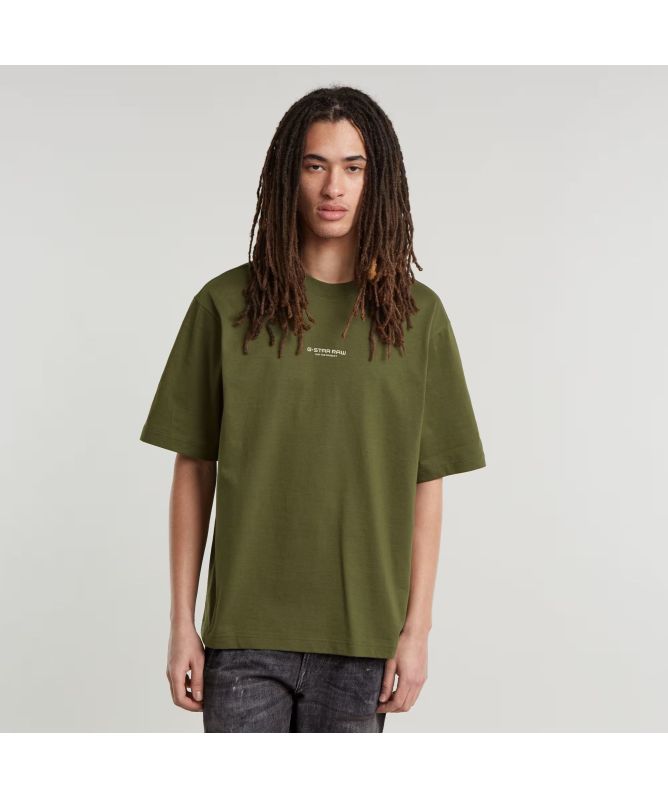 【as\"on】PATCH OVERFIT T-SHIRT Powerlifting Over-Fit Unisex Shirt - Shadow Stone Gray - A7