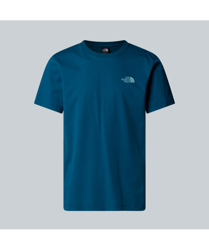 Tシャツ・カットソー THE NORTH FACE 'Vertical' T-shirt Blue The North Face Vertical Logo T-Shirt | (NF0A8EE7) White-FN4