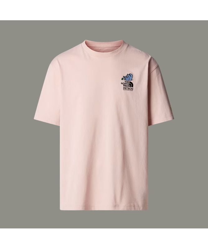 【海外限定】The North Face Back Mountain T-Shirt The North Face Mountain Sketch Back Print T-shirt in White