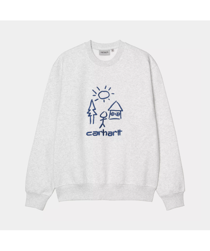 Carhartt WIP Masterpiece Sweatshirt | Saguaro/Pink