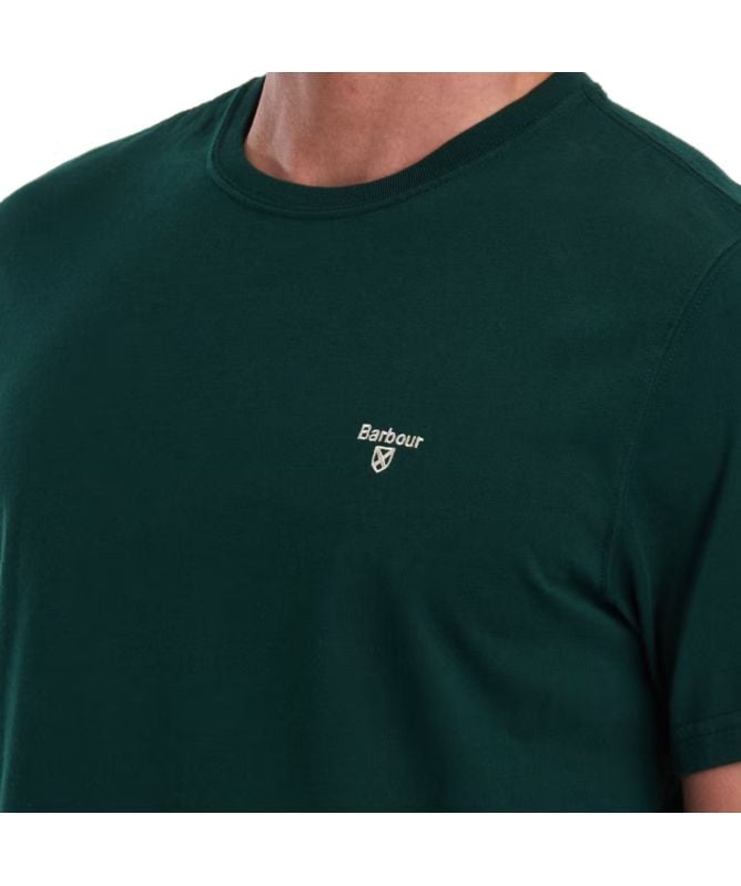 Tシャツ・カットソー BARBOUR Men T-shirt Green MTS1388 OL11 AW24-TSM1K2-00X_F1.webp?v=