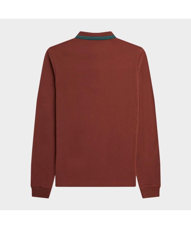◇FRED PERRY◇ M3636 Long Sleeve Twin Tip Fred Perry Shirt W Kids Twin Tipped Shirt - Black | Kids | Children's Polo
