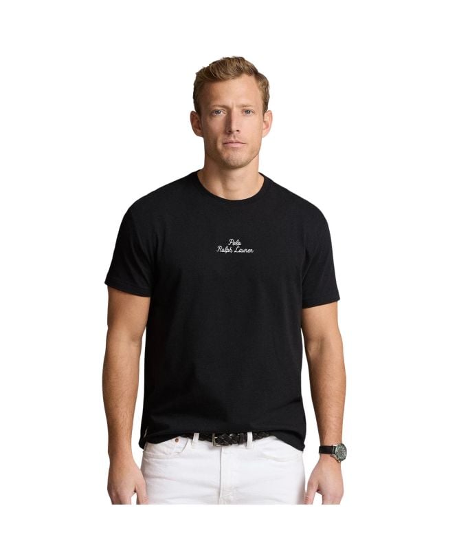Polo Ralph Lauren Chest Stitch Logo Men's Tee in black